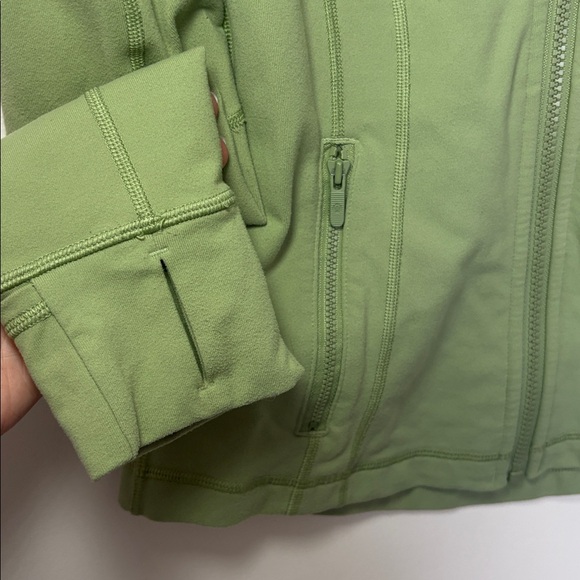 Lululemon Define Jacket Vista Green Zip Up Size 6 - Picture 7 of 10